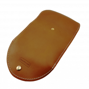 Saphir Medaille D'or Polierhandschuh aus Leder mit Lammfell