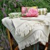Devilla Jacquard  1x Duschtuch Bath towel 70 x 140 cm – Bild 7