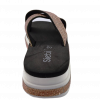 Siebi's Nizza Modische Strandschuhe Badeschuhe Pantoletten mit Plateau Damen – Bild 16