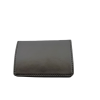 Philippi Herren elegantes Edelstahl-Leder Visitenkartenetui Gianni Farbe; schwarz – Bild 3