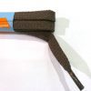 Ringelspitz Schuhsenkel Flach breit 8mm Grau