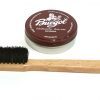 Schuhpflegeset Burgol Wachs "Bordeaux" 100 ml und Burgol Auftragsbürste