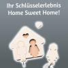 designimdorf Schlüsselbrett Home Sweet Home Mann & Frau Schlüsselanhänger Made in Black Forest mit persönlicher Gravur – Bild 9