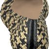 Allan K Daiba Handmade Flecht-Leder-Schuhe mit Ledersohle Damen