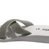 Siebi's Nizza Modische Strandschuhe Badeschuhe Pantoletten mit Plateau und extra leicht – Bild 12