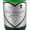 Persönliches und individuelles Hochzeitsgeschenk: Sektflasche mit einzigartiger Gravur - das besondere Highlight! – Bild 6