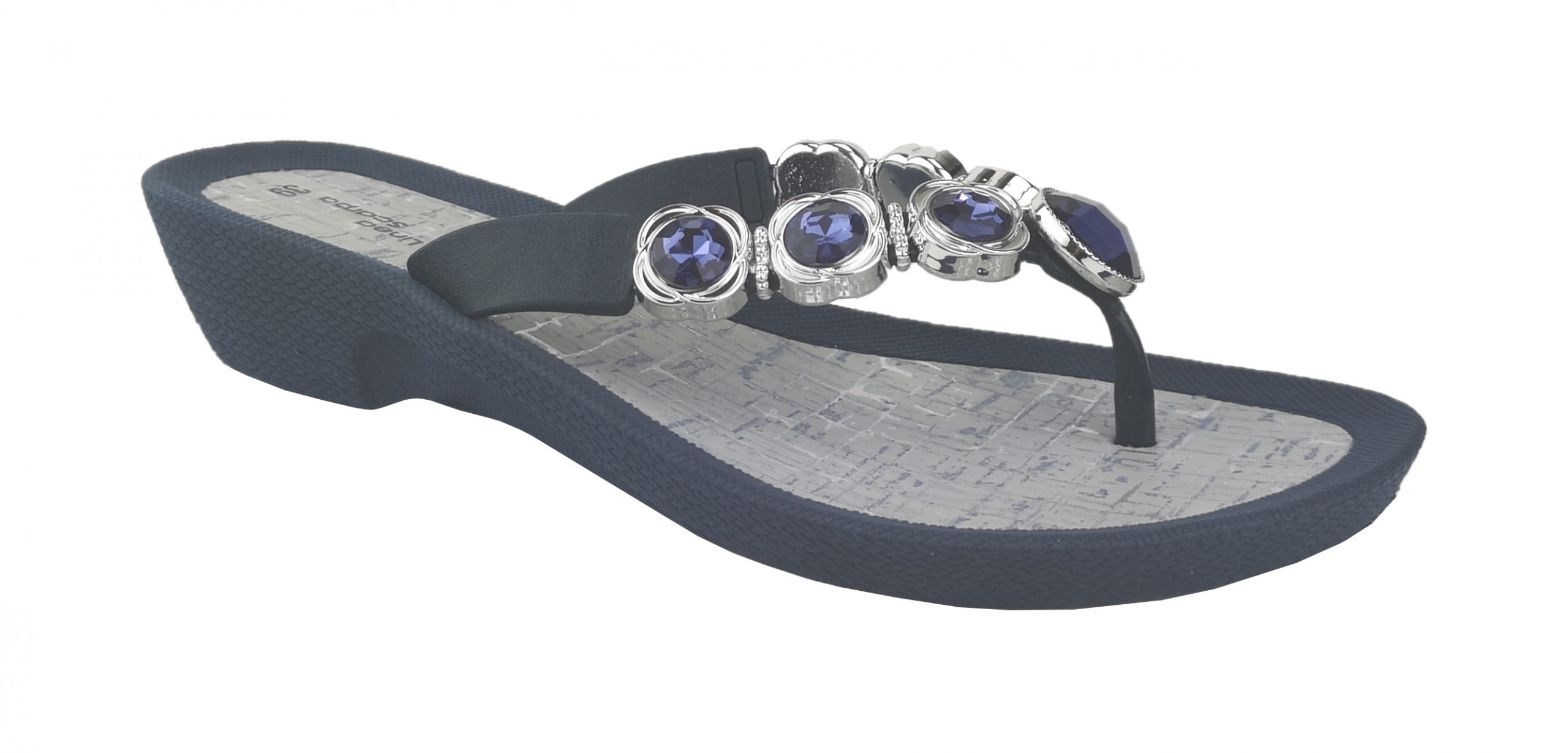 Riou Damen Badelatschen Mit Absatz - Rutschfeste Duschschuhe Mit Plateau