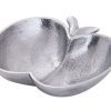 Apfel Schale Dekoschale Apple gold o. silber Aluminium