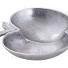 Apfel Schale Dekoschale Apple gold o. silber Aluminium – Bild 3