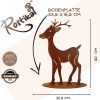 Weihnachten | Metall Deko Rentier | Gartenfigur Reh – Bild 3