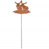 Weihnachten | Deko Elch | Gartenstecker Figur in Edelrost – Bild 4