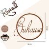 Zuhause Deko Schriftzug als Türkranz Fensterdeko Wanddeko | – Bild 3