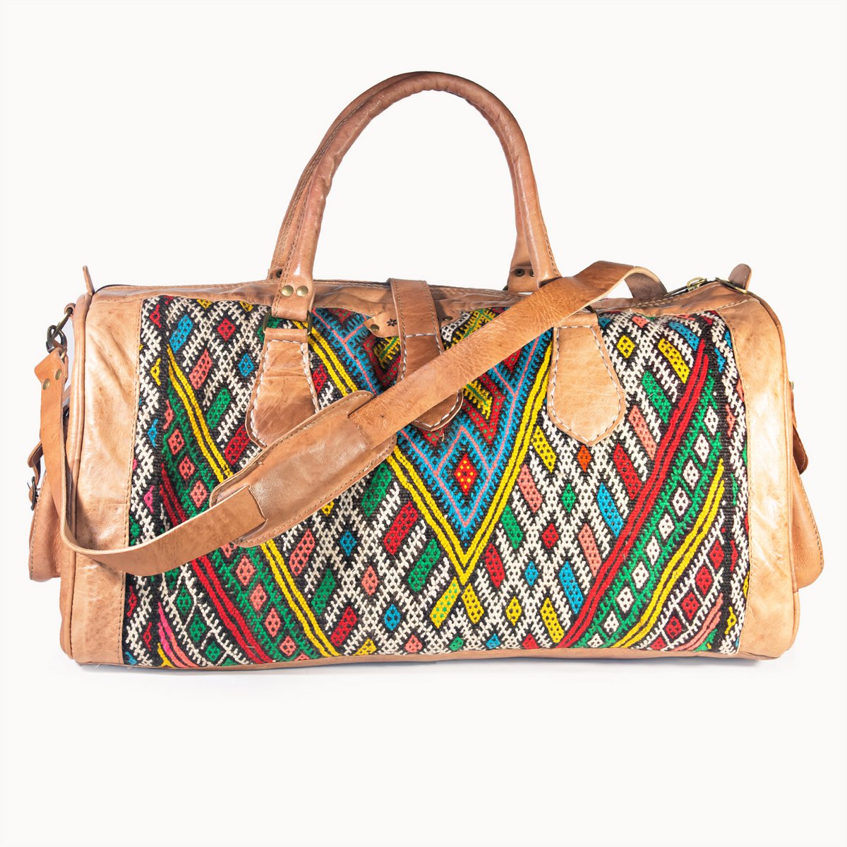 Ledertasche 'Kilim S' (natürlich) – Bild 2
