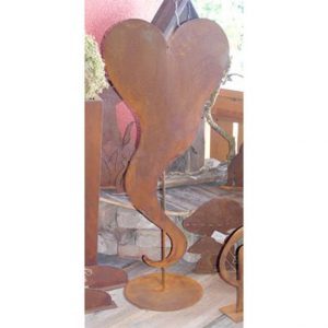 Rost Deko Pflanzherz Rosi | Gartendeko Vintage Herz