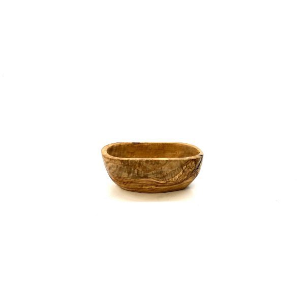 Tapas Schale, oval 14 - 16 cm aus Olivenholz – Bild 3