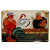 Schild Blech 30x20cm - Made in Germany - Spruch Huhn Hühner Eggs Eier Metall Deko Blechschild