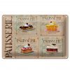 Schild Blech 30x20cm - Made in Germany - Spruch Patisserie Kuchen Sorte Bäckerei Metall Deko Blechschild