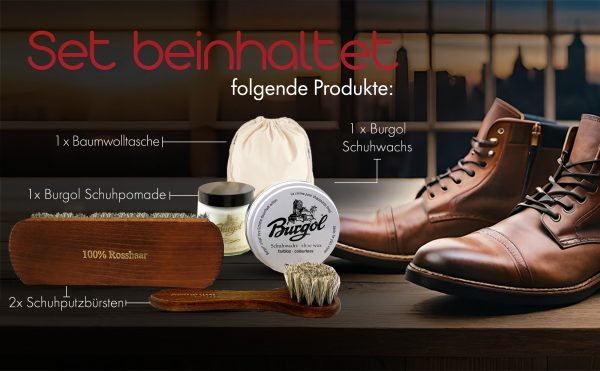 Schuhpflegeset für Glattleder-Schuhe – Bild 15