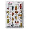 Schild Blech 20x30cm - Made in Germany - Cocktail lounge cannibal room Metall Deko Blechschild