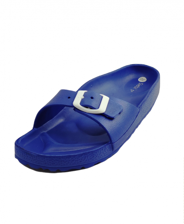 Siebi's Wellness Badeschuhe Damen Fußbett Pantoletten mit Schnalle – Bild 2
