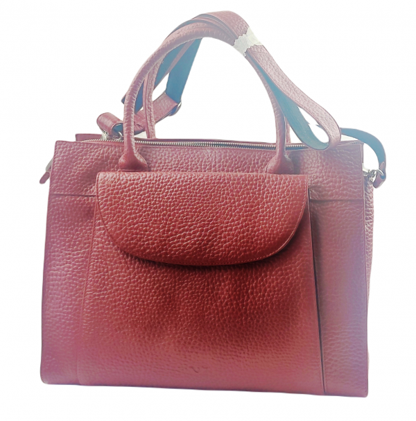 Voi Laptoptasche DUNJA Handtasche Businesstasche Leder Damen Rot