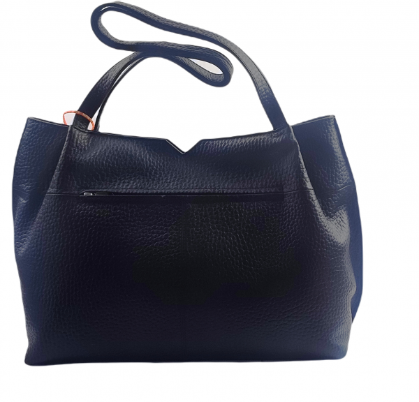 Voi Schultertasche KERA Shopper Rindsleder  Damen Schwarz – Bild 4