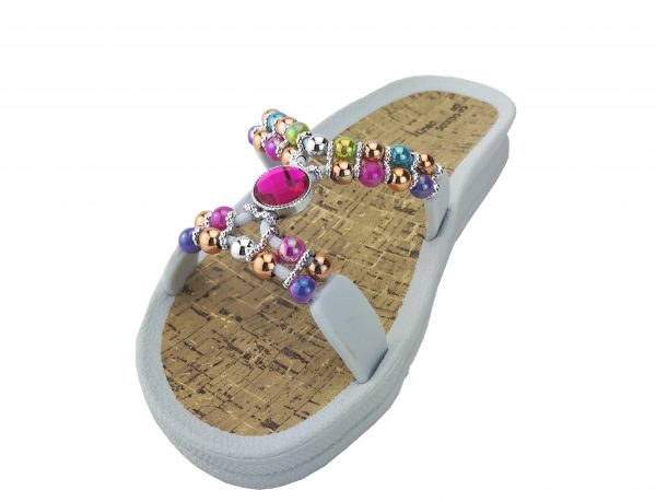 Linea Scarpa Bade-Pantoette Syros Damen Größe: 38 | Farbe: Weiß