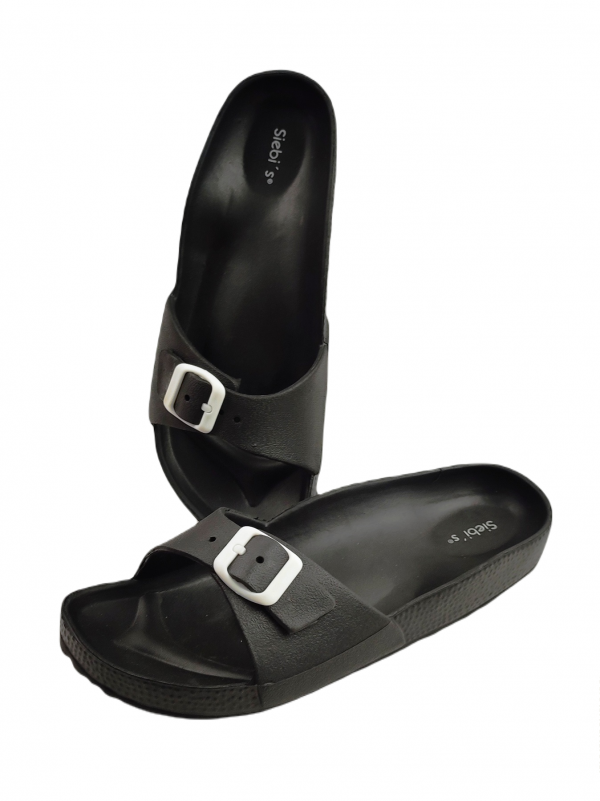 Siebi's Wellness Badeschuhe Damen Fußbett Pantoletten mit Schnalle – Bild 10