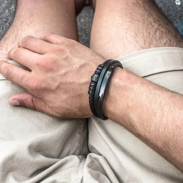 Lederarmband "Shine" – Bild 6