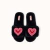 Slipper Schwarz – Bild 4