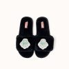 Slipper Schwarz – Bild 6