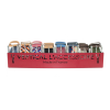 Geflochtener elastischer Gürtel gelb weiß – Bild 6