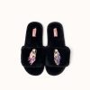 Slipper Schwarz – Bild 15