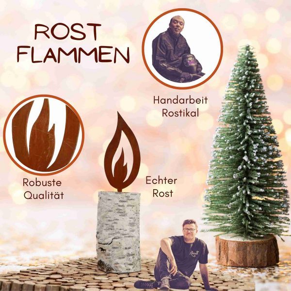 Edelrost Metall Flamme – Bild 4