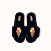 Slipper Schwarz – Bild 5
