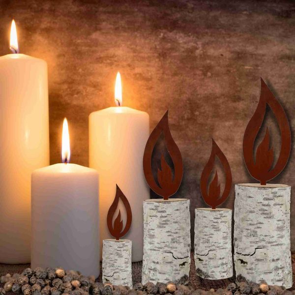 Edelrost Metall Flamme – Bild 3