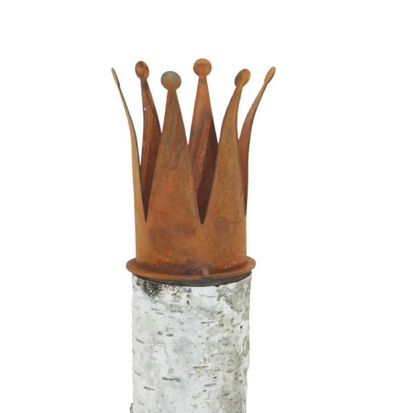 Teelichthalter aus Edelrost | Metalldeko für Advent und Weihnachtsdeko – Bild 3