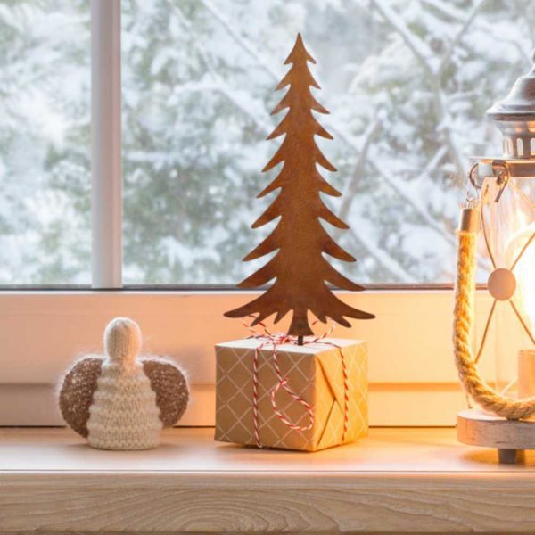 Christmas Edelrost Weihnachtsdeko Tannenbaum | zum Stecken – Bild 5