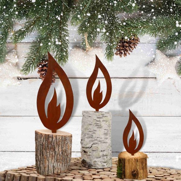 Edelrost Metall Flamme – Bild 2