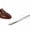 Philippi PHIL Schuhanzieher  Hochglanzpolierter Edelstahl mit eleganter Lederschlaufe | Ideal für R