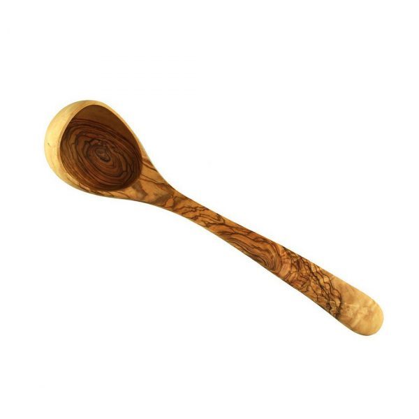 Schöpfkelle für Küche & Sauna 30 cm aus Olivenholz – Bild 2