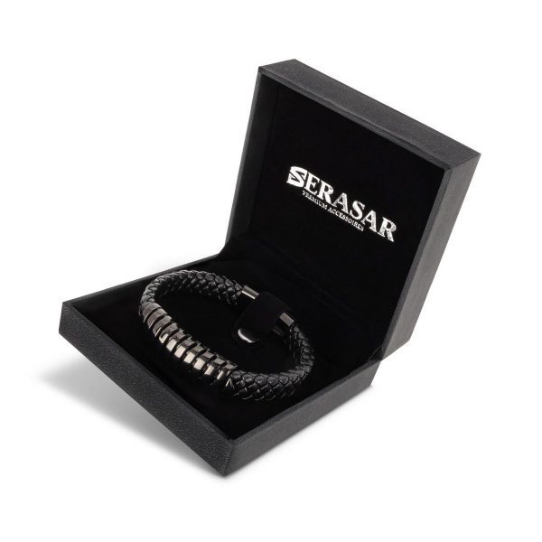 Lederarmband "Helix" – Bild 2