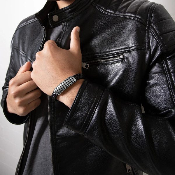 Lederarmband "Helix" – Bild 9
