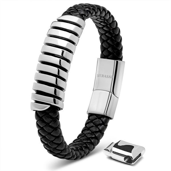 Lederarmband "Helix" – Bild 7