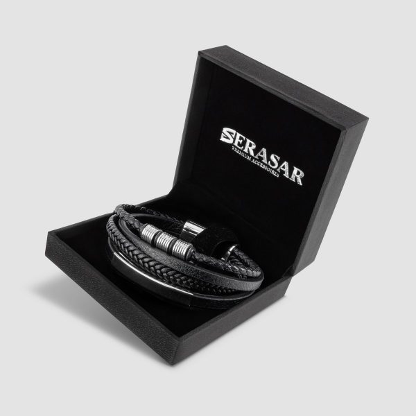 Lederarmband "Brave" – Bild 7
