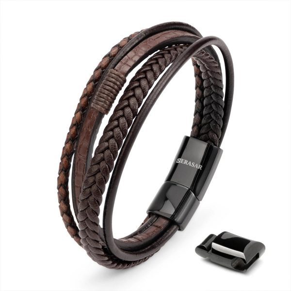 Lederarmband "Wild" – Bild 7
