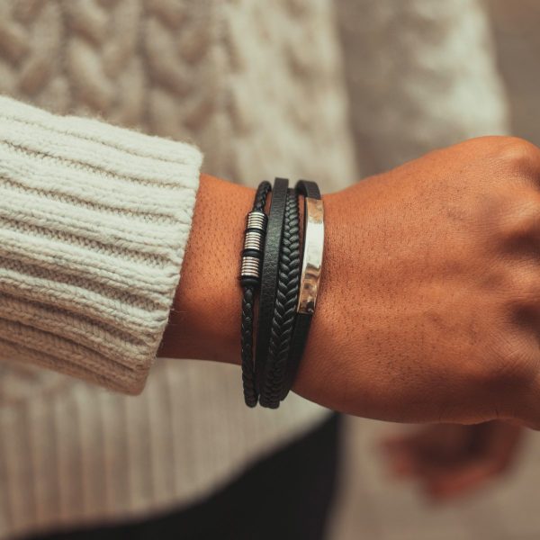 Lederarmband "Brave" – Bild 10