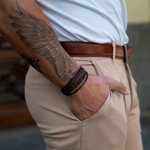 Lederarmband "Wild" – Bild 9