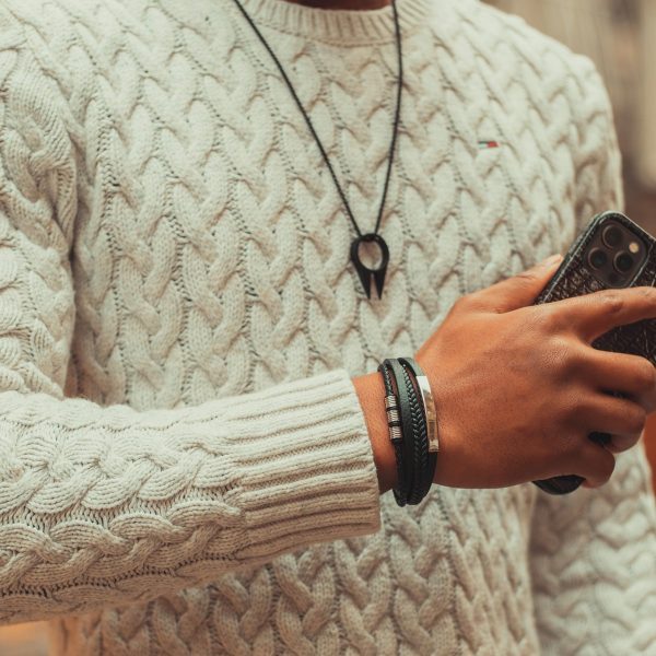 Lederarmband "Brave" – Bild 9