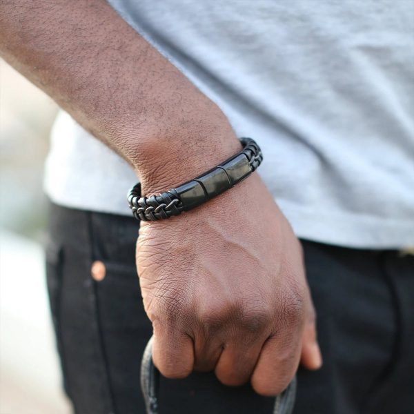 Lederarmband "Joy" – Bild 6